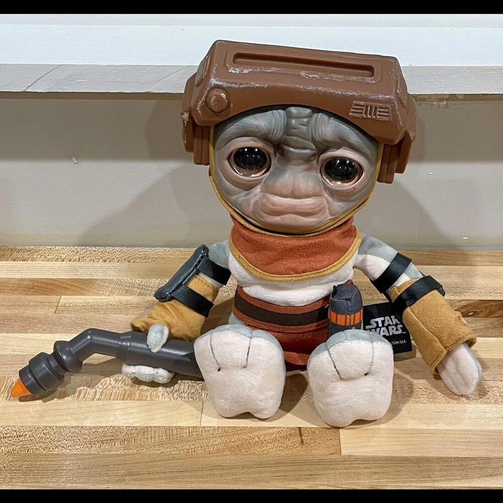 Star Wars Babu Frik Talking Plush Stuffed Doll, Life Size Anzellan 2020